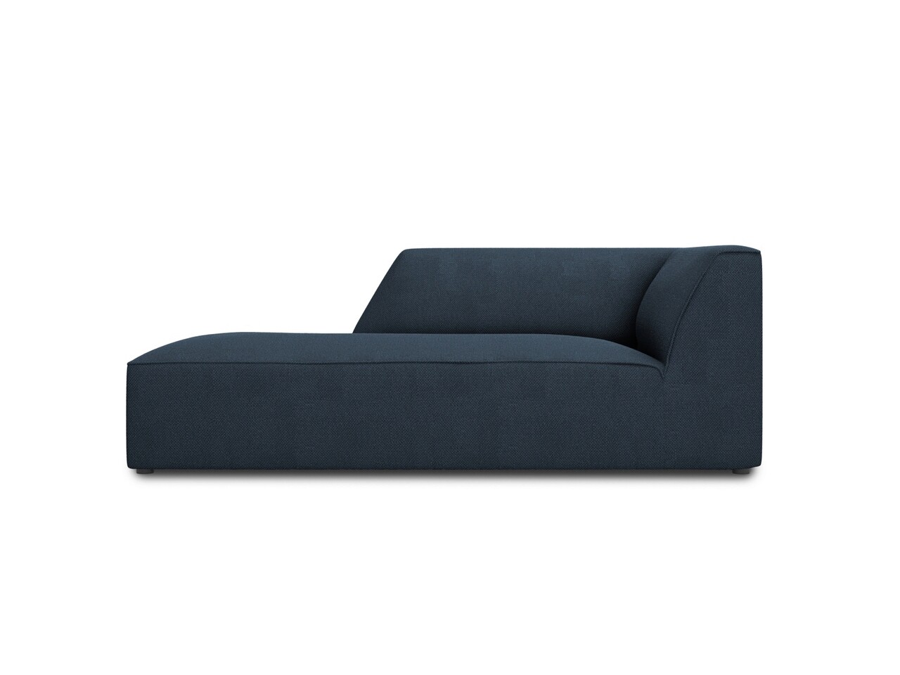 Sezlong living stanga 1 loc, Ruby, Micadoni Home, BL, 180x93x69 cm, poliester, albastru navy - imagine 6